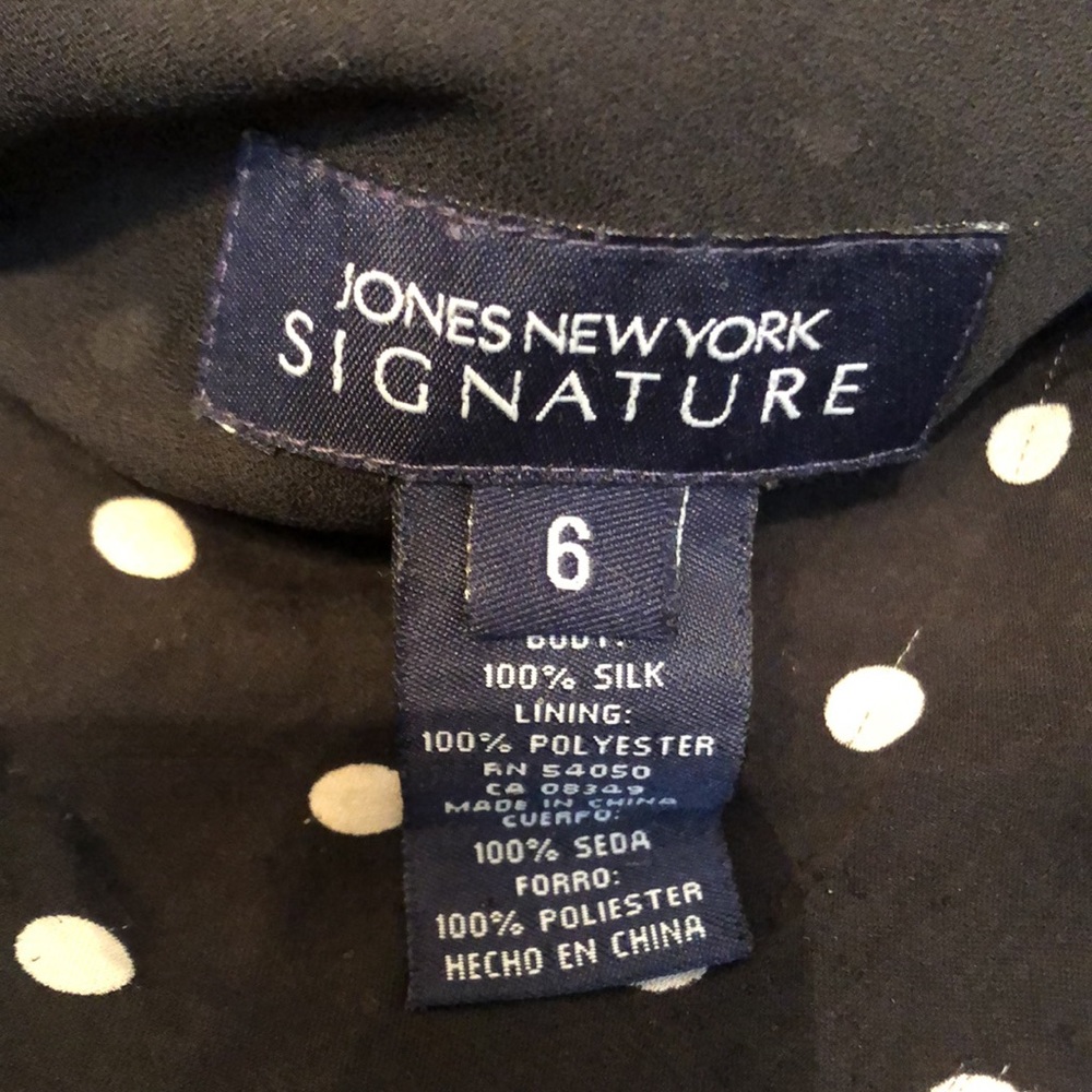 Polkadot black dress - Picture 3 of 4